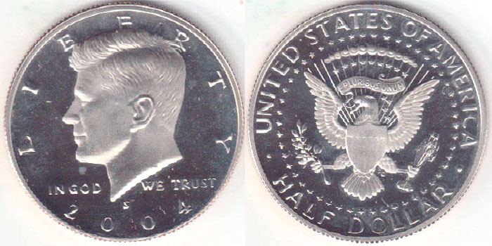2004 S USA Half Dollar (Proof) A001141
